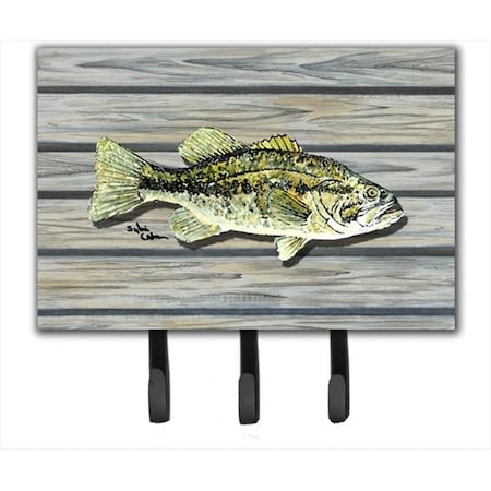 Carolines Treasures 8493TH68 6 X 9 In. Fish Bass Small Mouth Leash Or Key Holder